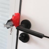 【LZ】 Door Lock Solid Safety Convenient Practical Durable Tool Door Stopper Small Wear-resistant Household Door Portable Simple