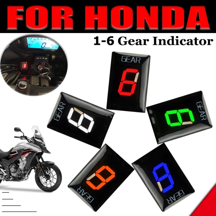1-6 Speed Gear Display Indicator Ecu Direct Mount For Honda For Kawasaki Er6n Ninja 650 Ninja