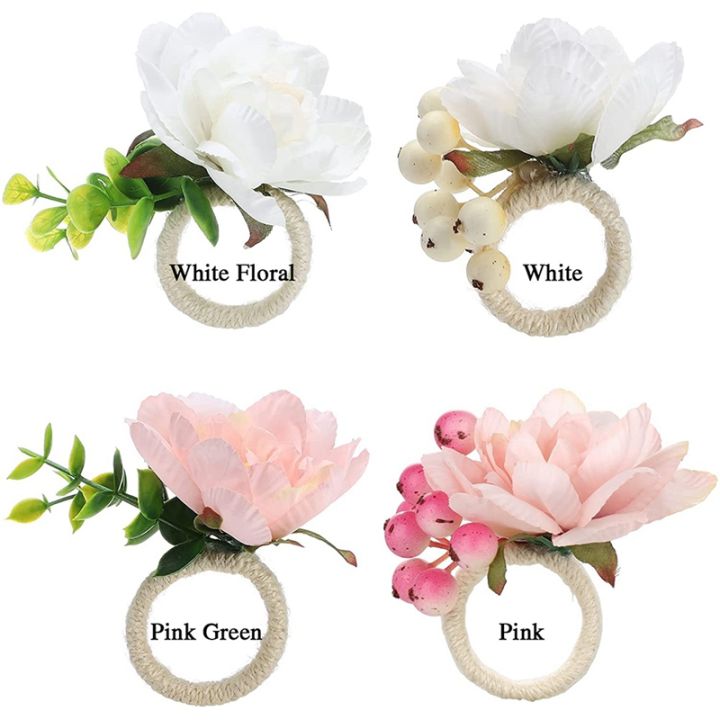 flower-napkin-rings-12pcs-napkin-rings-holder-spring-floral-serviette-buckles-holder-table-decorations-a