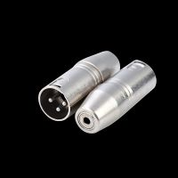 XLR 3 Pin Male Plug Converter to 3.5mm 1/8 TRS Mini Jack Female Stereo Microphone Adapter Audio Connector