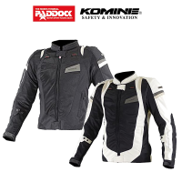 KOMINE เสื้อการ์ด รุ่น JK-082 SLIM FIT MESH JACKET 3D