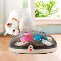 Cat Electric Turntable Toy Anti-Skid Bite-Resistant Low Noise Magnetic tation Technology Crazy Play Plate