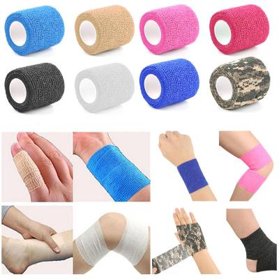 Outdoor Sports Safety 35 Rolls First Aid Health Care Повязка Colorful Self-Adhesive Elastic Bandage Gauze Tape
