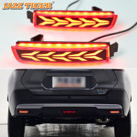 Car LED Rear Bumper Light Rear Fog Lamp Auto Brake Reflector for Nissan Kicks 2016 2017 2018 2019 2020 Rear Lights Lada Vesta