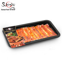 ซูกิชิ หมูสามชั้นหมักซอสสไตล์เกาหลี 200 กรัม Korean Sauce Marinated Pork Belly 200g