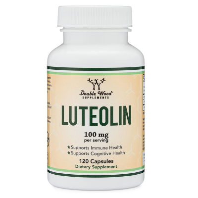 Double Wood Luteolin 100 mg 120 Capsules