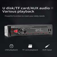 วิทยุติดรถยนต์1 Din พร้อมระบบบลูทูธในยานยนต์เครื่องเล่น MP3วิทยุเอฟเอ็มมัลติเลเซอร์ออโต้สเตอริโอมัลติ Gratis Ongkir
