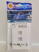 BOX LAN RJ45 ติดผนัง แบบ2ช่อง LINK US-2312