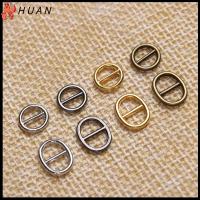 HUAN 20/40pcs ใหม่ล่าสุด 4 สี ของเล่นยัดไส้ หัวเข็มขัดตุ๊กตา DIY อุปกรณ์เสริมกระเป๋าตุ๊กตา หัวเข็มขัดไตรไกลด์ ปุ่มเข็มขัด