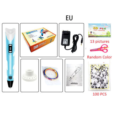 3D Pen DIY 3D Printing Pen With PLA Filament Creative Toy Gift 3D Printer Pen Drawing For Kids Christmas Birthday