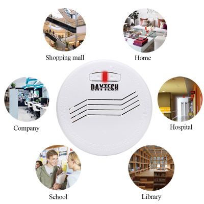 Daytech e Detector 10 Years Battery Life Standalone Photoelectric e Fire Alarm Wireless Security System (SM07)