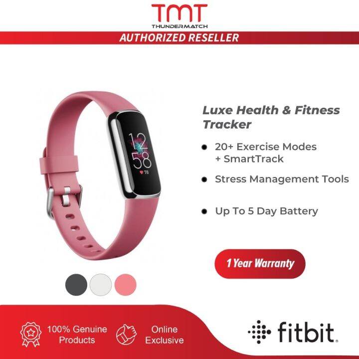 Fitbit Luxe Fitness Wellness Stylish Smart Watch Fitness Tracker Lazada