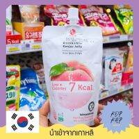 สินค้านำเข้าจากประเทศ เกาหลี Drinkable Konjac Jelly พีช Low Calories 7 Kcal เครื่องดื่มน้ำพีช ตรา เจลลี่บี 150 ml (500785)