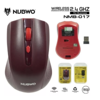 เมาส์ไร้สาย NUBWO NMB-017 Wireless Mouse สีสันสดใส ราคาถูก