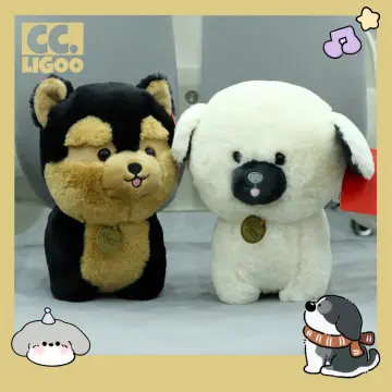 Kawaii Yorkie Dog Puppy Stuffed Teddy Dog Plush Toy Cute Dolls