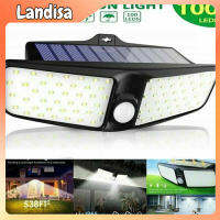 100led Wall Lamp Super Bright Wide Range Outdoor Pir Motion Sensor Solar Lights For Garden Street Balcony Decor