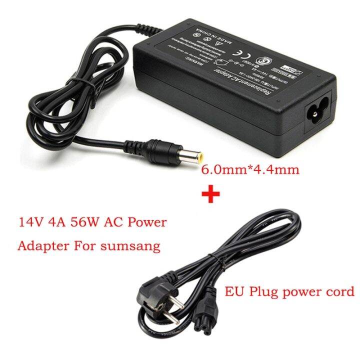 14v-4a-ac-power-adapter-charger-for-samsung-syncmaster-770tft-17-quot-smt-170qn-570s-tft-180t-18-quot-570v-tft15-ap06314-uv-eu-plug-cord