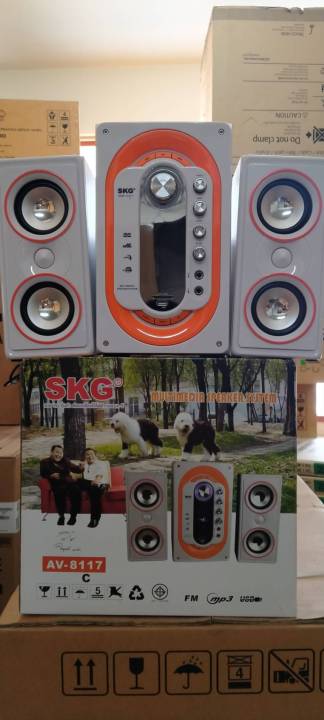 ถูกที่สุด-skg-ตู้ลำโพง-ซับวูฟเฟอร์-2-1-ch-1200w-รุ่น-av-8117-สีขาว-ส้ม-เล่น-วิทยุfm-am-usb-sd-card-บลูทูธ-ของแท้-สินค้าพร้อมส่งจร้าาาาาาา