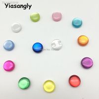 ✵❍☢ 100pcs 13mm Dress Resin Pearl Round Shirt Buttons Sewing Accessories Button For Cardmaking Scrapbooking12 Colors