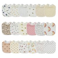 【CW】 Cotton Gause Baby Bibs Color Infant Bib Newborn Burp Cloths Bandana Scarf for Kids Boy Feeding Saliva