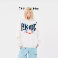 Chic Clothing เสื้อฮู้ด เสื้อแขนยาวอบอุ่น หลวมและสบาย ทันสมัย นุ่มนวล ทันสมัย ทันสมัย WWY2391CNH 38Z230919