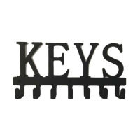 Retro Wall-mounted Keychain Wall English Key Hook Fashion Durable Metal Clothes Hook Hanger For Hanging Clothes Keychains