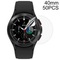 ขอบคุณสำหรับ Samsung Galaxy Watch4ฟิล์มไฮโดรเจลแบบนิ่ม40มม. 50ชิ้นที่ป้องกันหน้าจอ