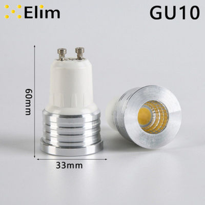 2021LED GU10 COB mini MR11 3w 35mm dimmable 2700k Warm White daylight Cold white Spot Light Bulb Lamp replace halogen lamp