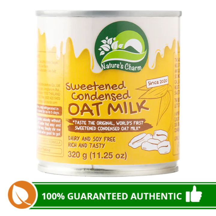 Nature's Charm Sweetened Condensed Oat Milk 320g Lazada PH