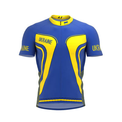 New  Ukraine More Style Men classic cycling Jersey short shirt bike Road Race Clothing Maillot ciclismo outdoor bike jersey