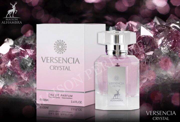 [Buy 1 Free 35ml] Versencia Crystal Maison Alhambra Women Perfume ...