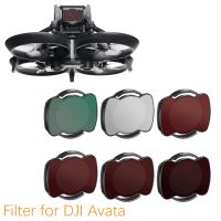 Aluminum Alloy Filter Set For DJI Avata FPV Lens Filter Camera Optical Glass ND8/16/32/64 CPL Polarizer Filters Accessoires