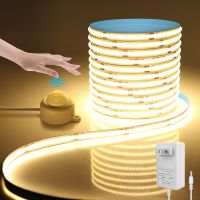 10M PIR Motion Sensor COB LED Strip Light 24V Led Light Tape Stairs Corridor Bedroom Wall Kitchen Cabinet Backlight Lighting