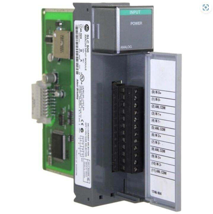 ALLENBRADLEY 1746NI4 SLC 500 HIGH RESOLUTION ANALOG INPUT MODULE 4