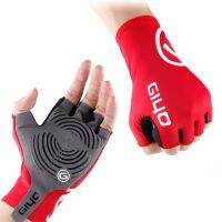 ✴✆✲ GIYO S-02 กีฬากลางแจ้ง Half Finger ถุงมือขี่จักรยานผู้หญิงผู้ชายจักรยาน Breathable Shock Absorbing ถุงมือสำหรับจักรยาน