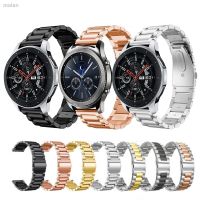 นาฬิกา Galaxy สายนาฬิกาโลหะของแท้สำหรับ Samsung Galaxy Watch นาฬิกา Huawei S3เกียร์3/4 3 /GT/T/ GT2สายรัดข้อมือนาฬิกาสแตนเลสสมาร์ทสำหรับ Amazfit Gtr/bip