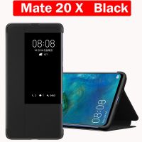 แท้100% Huawei Mate 20 X mate20 X Flip Case View Cover 360 Cute Luxury PU Leather Mate 20X