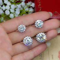 moissanite Classic style super hot gems comparable to diamonds 1 carat 2 carats 3ct