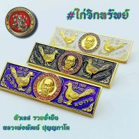 หัวเลสรวยยั่งยืน พระราชมงคลวัชราจารย์ (หลวงพ่อพัฒน์ ปุญญกาโม) วัดห้วยด้วน จ.นครสวรรค์  #ลุ้นเนื้อเงิน ( ขนาด 2 บาท ) #รับประกันแท้ตลอดชีพ