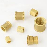 1/8 1/4 3/8 1/2 3/4 1 BSPP Female Brass Coulper Equal Reducer Pipe Fitting Connector Adapter Water Fuel Gas Oil