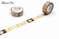 mt masking tape Olle Eksell Crossed Lines (MTOLLE10) / เทปตกแต่งวาชิ ลาย Olle Eksell Crossed Lines แบรนด์ mt masking tape ประเทศญี่ปุ่น