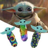 เด็ก Yoda รูปแบบของเล่นน่ารักการ์ตูนหัตถกรรมขนาดเล็กหุ่นเครื่องประดับสะสมดาวสงครามการ์ตูนคนต่างด้าวรูปซิลิโคนท่อของขวัญคริสต์มาส