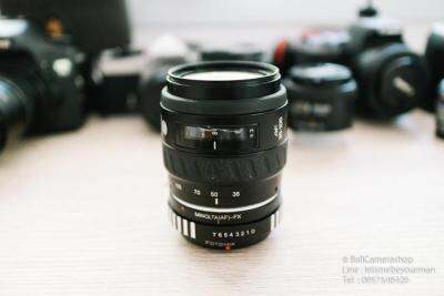 ขายเลนส์มือหมุน Minolta 35-105mm f3.5-5.6 สำหรับใส่กล้อง Fujifilm Mirrorless ได้ทุกรุ่น Serial 15311842