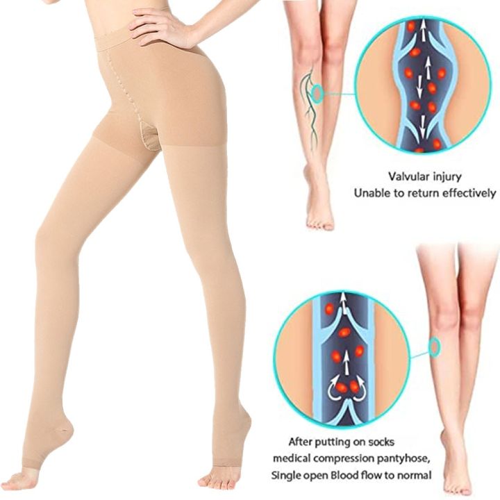 medical-compression-socks-unisex-varicose-veins-socks-elastic-pressure-stockings-sleep-feet-varicose-vein-treatment-knee-support