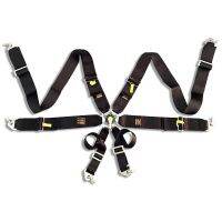 【✜】 beads.and.accessories Set FIA 2022 6จุด3นิ้ว Racing Seat Belt HARNESS พร้อม SAB01 Eye Bolt (สีแดง,สีฟ้า,สีดำ)