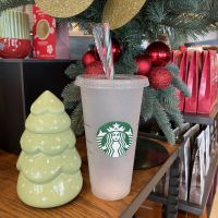 ⭐️พร้อมส่ง⭐️ แก้วรียูสร้อนสตาร์บัคส์  Starbucks Reusable Holiday FY23  Cold Cup