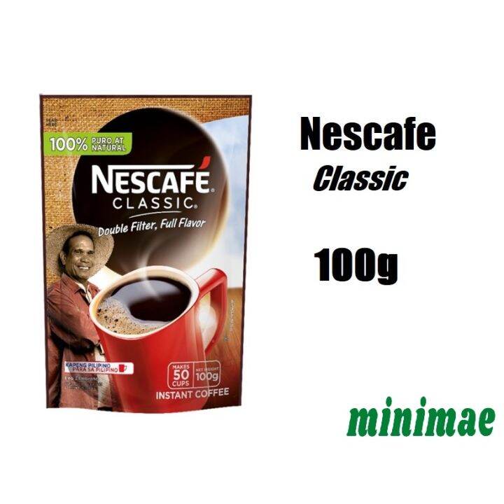 AJDL sellrp985gu minimae Nescafe Classic Instant Coffee 100 Puro at
