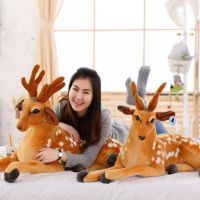 [COD] Manufacturer plush toy sika deer doll personalized home decoration creative simulation