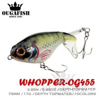 【cw】 2021 Whopper Plopper Fishing Topwater Baits Accessories Weights17g 75mm Pesca Saltwater Lures Isca Artificial Pike !