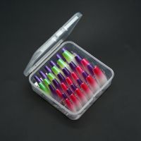 1/5/10/20 Sets Empty Nail Tip Boxes Storage Packaging Wholesale Bulk Nail Boxes For Packaging Organizer With Holder Business